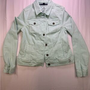 Tommy Hilfiger Light Green Jean Jacket